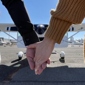 vuelo y cena romantica