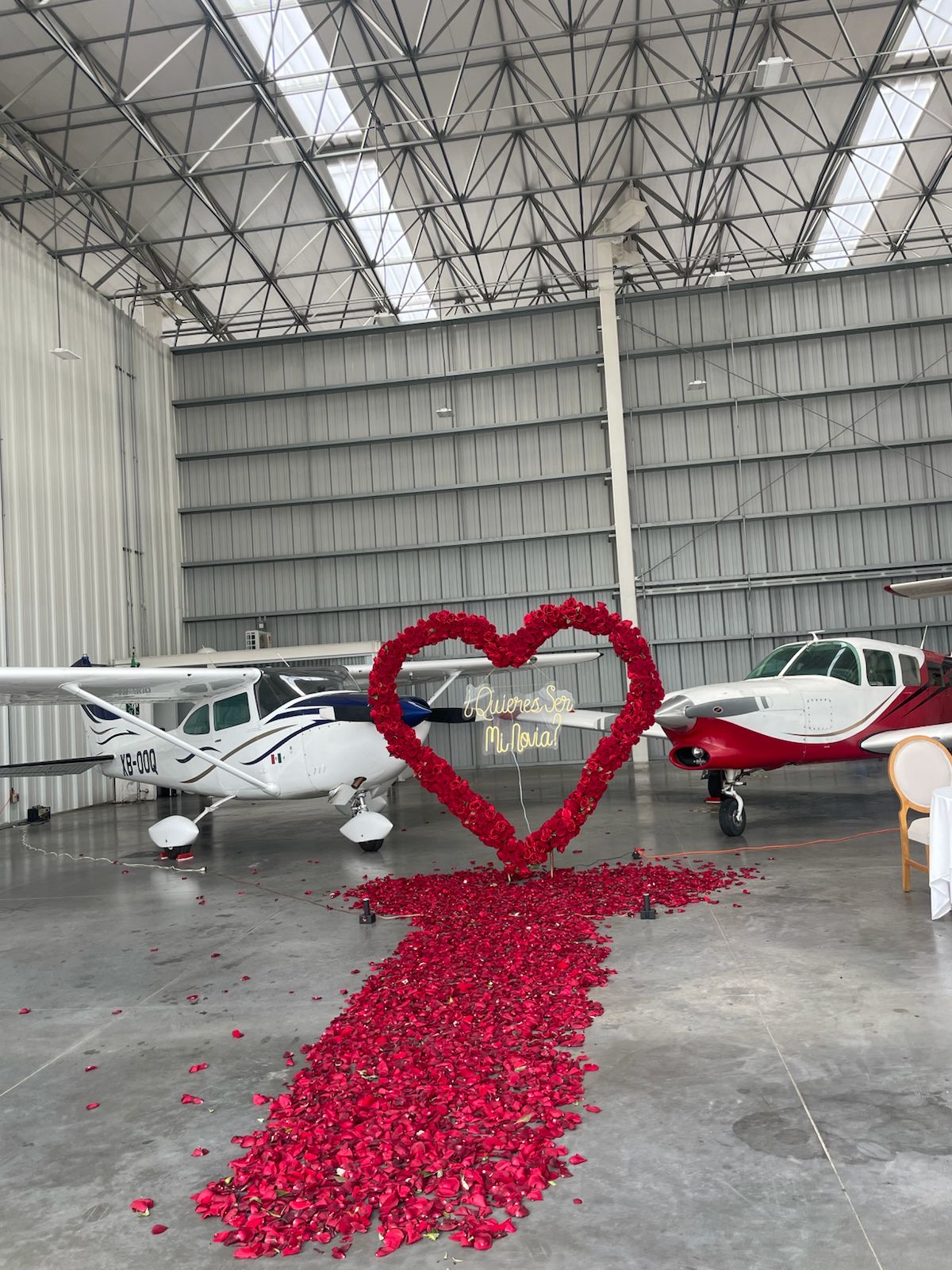 corazon entre aviones