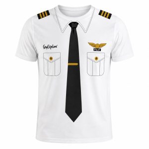 playera piloto aviador skyexplore