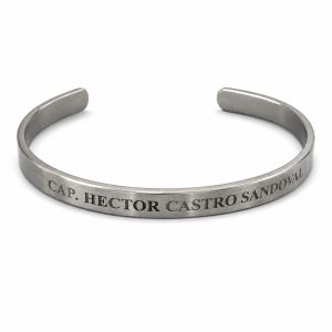 pulsera plata piloto aviador